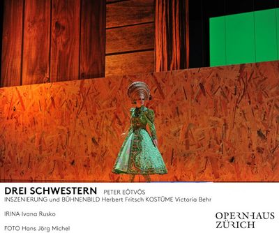 theater in Zürich: Drei Schwestern - Oper von Peter Eötvös bis zum 14.4.2013, Hauptbühne Opernhaus