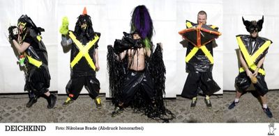 Deichkind ist eine Hamburger Hip-Hop- und Electropunk-Formation