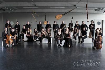 Das Vokalensemble Capella Angelica und die Lautten Compagney Berlin unter der Leitung von Wolfgang Katschner