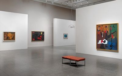 Installationsansicht Miro im K20