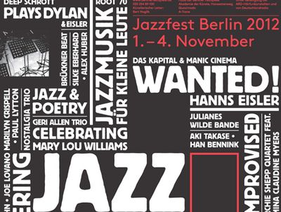 Jazzfest Berlin: Bert Noglik stellt ein hochkarätiges Programm vor vom 1 bis 4.11.2012