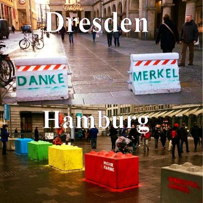 Deutschland Mehr Farbe oder mehr Angst