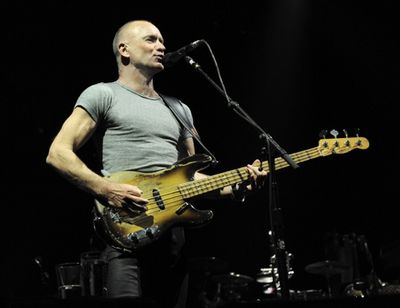 Sting gibt Konzerte in Deutschland
