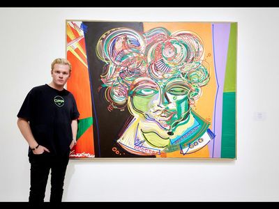 Leon Löwentraut Ausstellung Leonismo im Bayerischen Nationalmuseum in München