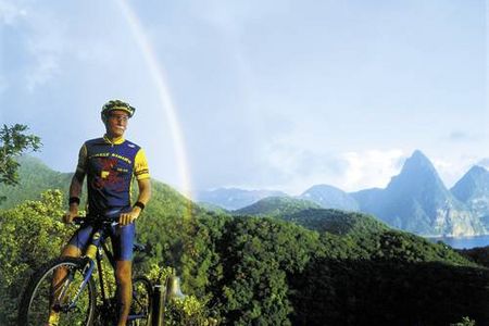 Reisen Karibik Radfahren St Lucia