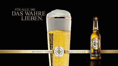 Kunst und Genuss mit Warsteiner erleben, das ist das wahre Leben.