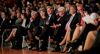Eroeffnungsfeier zur Frankfurter Buchmesse