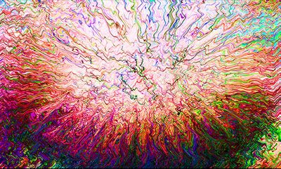 florale Abstraktion von Hans-Juergen Linden