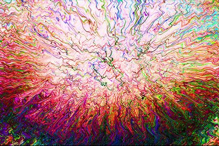 florale Abstraktion von Hans-Juergen Linden