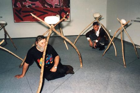 A.R. Penck und Frank Breidenbruch