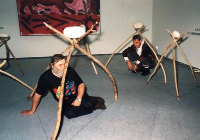 A.R. Penck und Frank Breidenbruch