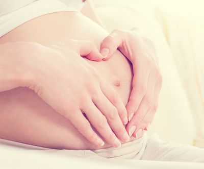Schoener Babybauch