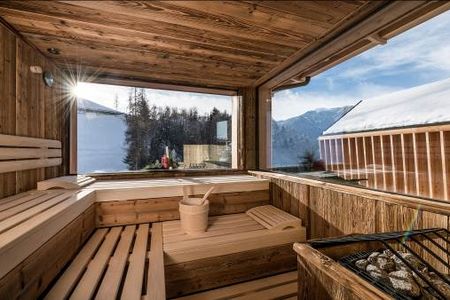 Auf vielen „Roter Hahn“-Bauernhöfen gibt es eine Sauna wie auf dem Niederthalerhof bei Brixen