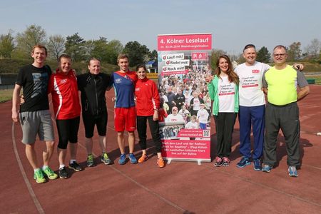 Koelner Leselaufs der Stiftung Run and Ride for Reading