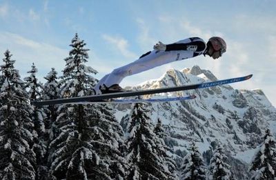 Beim Viessmann FIS Skisprung Weltcup am 15./16. Dezember 2018 in Engelberg treten die weltbesten Adler an der groeßten Skisprungschanze der Schweiz an