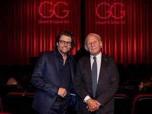Dirk Geuer und Heinz Mack