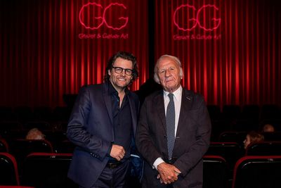 Dirk Geuer und Heinz Mack
