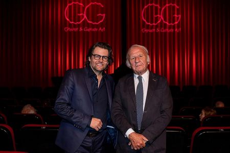 Dirk Geuer und Heinz Mack