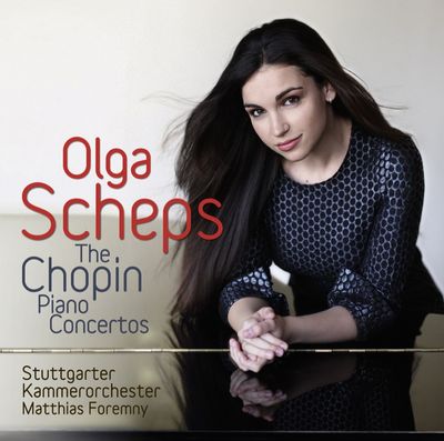 Olga Scheps veroeffentlicht ihre neue CD The Chopin Piano Concertos