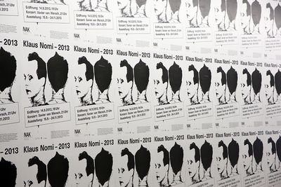 KLAUS NOMI – 2013 retrospektive aachen