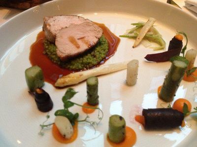Essen und Trinken in Dresden Das Steak war auf den Punkt gegart, leicht rosé und erstklassig gewürzt