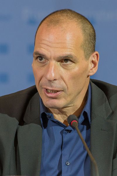 Ex Finanzminister von Griechenland Giannis Varoufakis