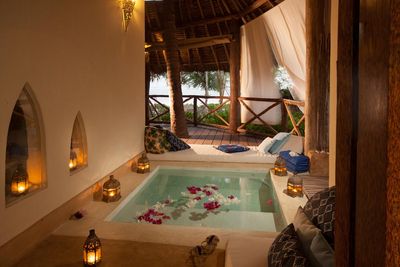Reisen Green and Blue Lodge Sansibar Bungalow
