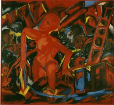 Zwischen Ausstieg und Aktion  ausstellung in der kunsthaller erfurt