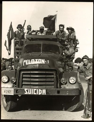Carlos Morales Siegreiche Revolution, 8.1.1959