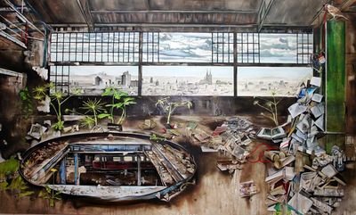 50 Bilder und 50 Skulpturen und Installationen zeigt die Galerie „Martina Kaiser – Cologne Contemporary Art.