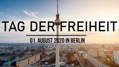 Wurden die Zahlen der Tag der Freiheit Demo in Berlin von Polizei, Medien und Politikern kleingerechnet