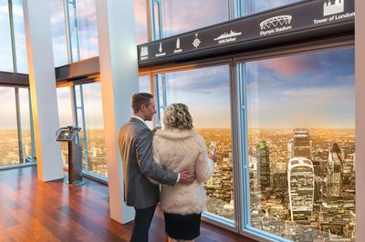 The View from The Shard in London