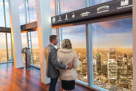 The View from The Shard in London
