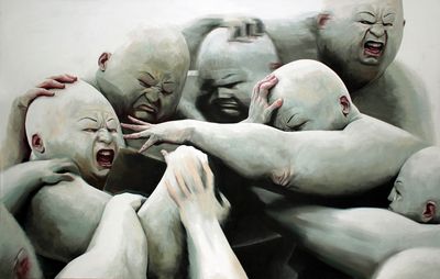 malerei circus ausstellung