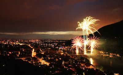 Reisen Heidelberg Feuerwerk