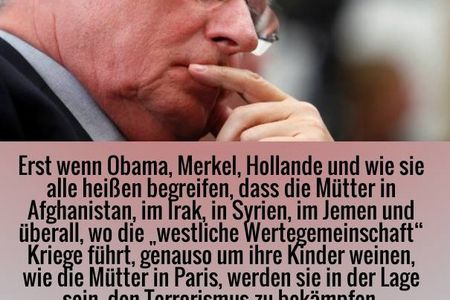 Kriegsrhetorik der Politiker