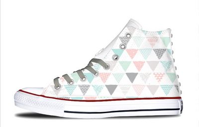 Chucks - Pastel Geo