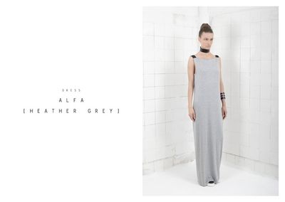 SCHAAF graues Kleid