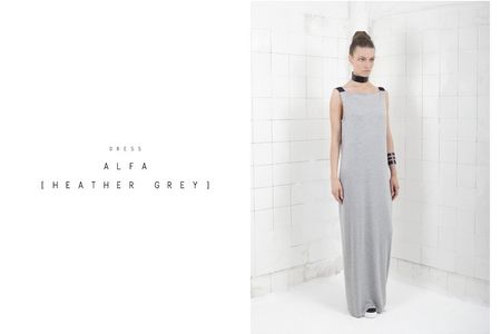 SCHAAF graues Kleid
