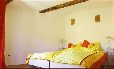 Schlafzimmer im Ferienhaus