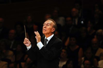 Abbado Claudio gibt Konzert beim 1. Internationalen Musikfest Hamburg
