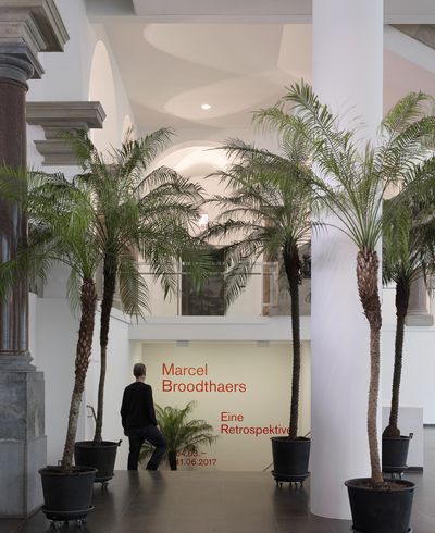 Marcel Broodthaers Ausstellung in Duesseldorf
