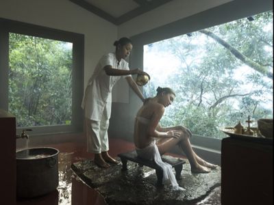 Jiva Grande Spa GuddaBath im VBT Madikeri Indien