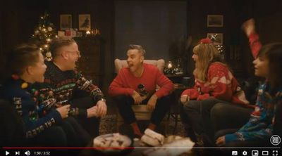 Robbie Williams veroeffentlicht Musikvideo zu CAN’T STOP CHRISTMAS