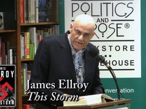 James Ellroy spricht in Interviews wie seine Helden, einsilbig und monoton James Ellroy spricht in Interviews wie seine Helden, einsilbig und monoton