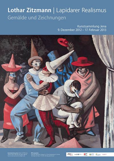 Ausstellung  in Jena: Lothar Zitzmann (1924–1977). Lapidarer Realismus - Gemälde und Zeichnungen bis zum 17.02.2013