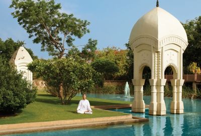Oberoi Hotel Wunderschöne Außenanlagen Oberoi Hotel Wunderschöne Außenanlagen