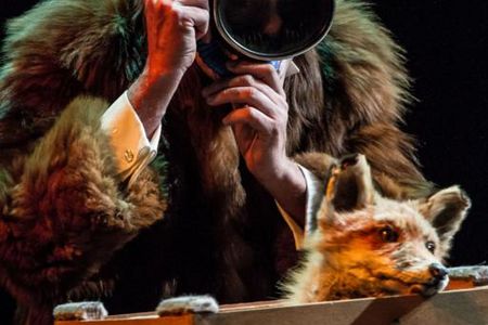Theaterinszenierung der Compagnie Freaks in Dresden: Die Geschichte vom Fuchs, der den Verstand verlor am 23. und 24.3.2013