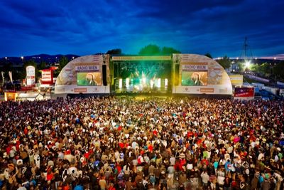 Die Oe 3 Buehne war in den vergangenen Jahren sehr gut besucht