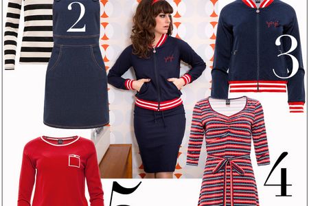 Mademoiselle Yéyé mit dem neuesten Denim Mix